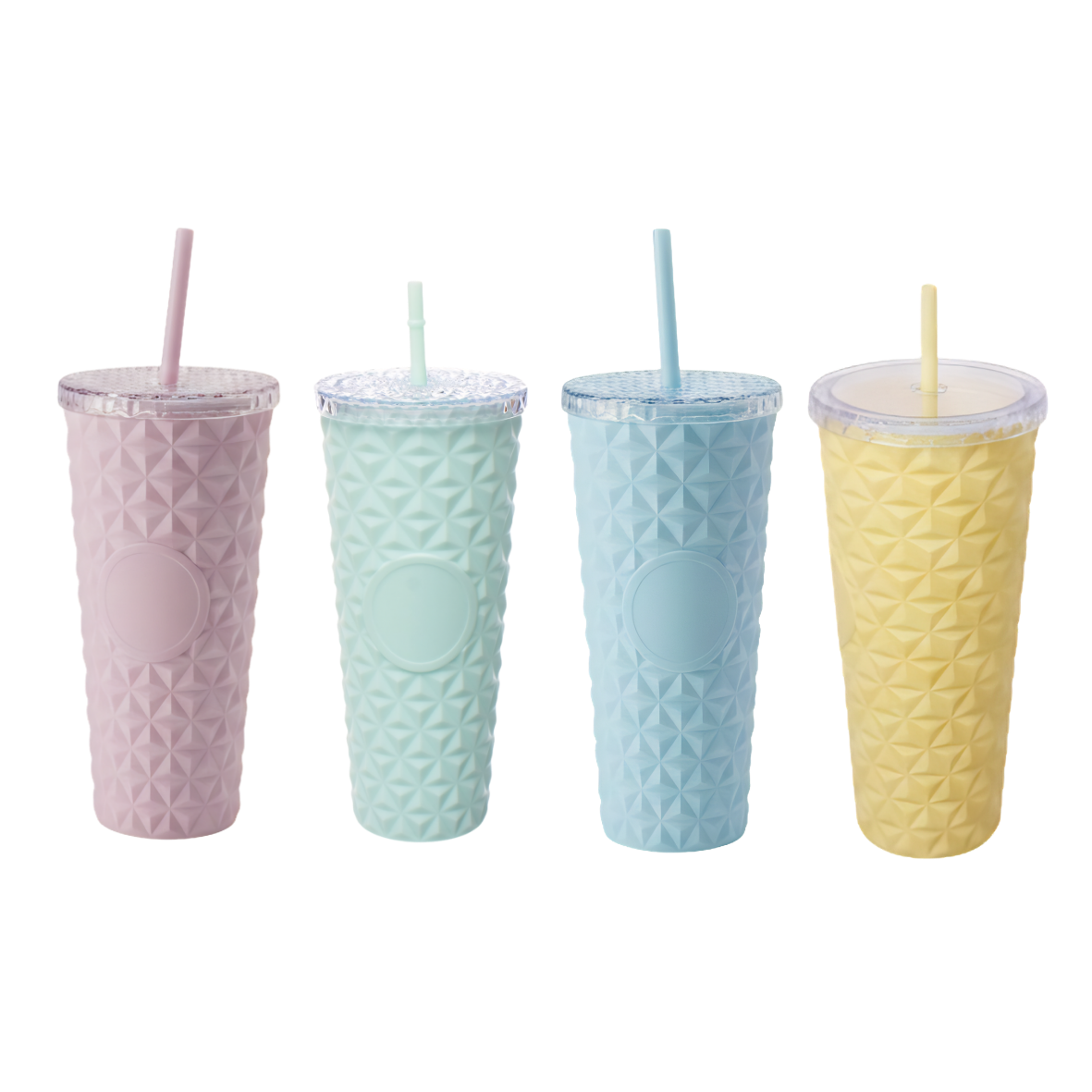 Ribbed Plastic Cup