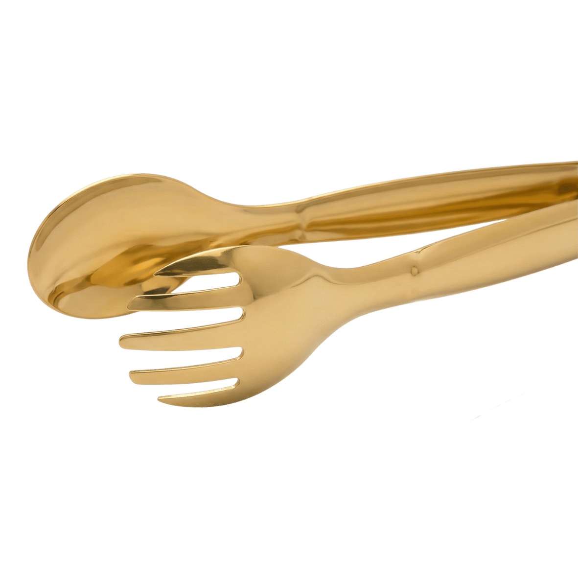 Golden Salad Tongs