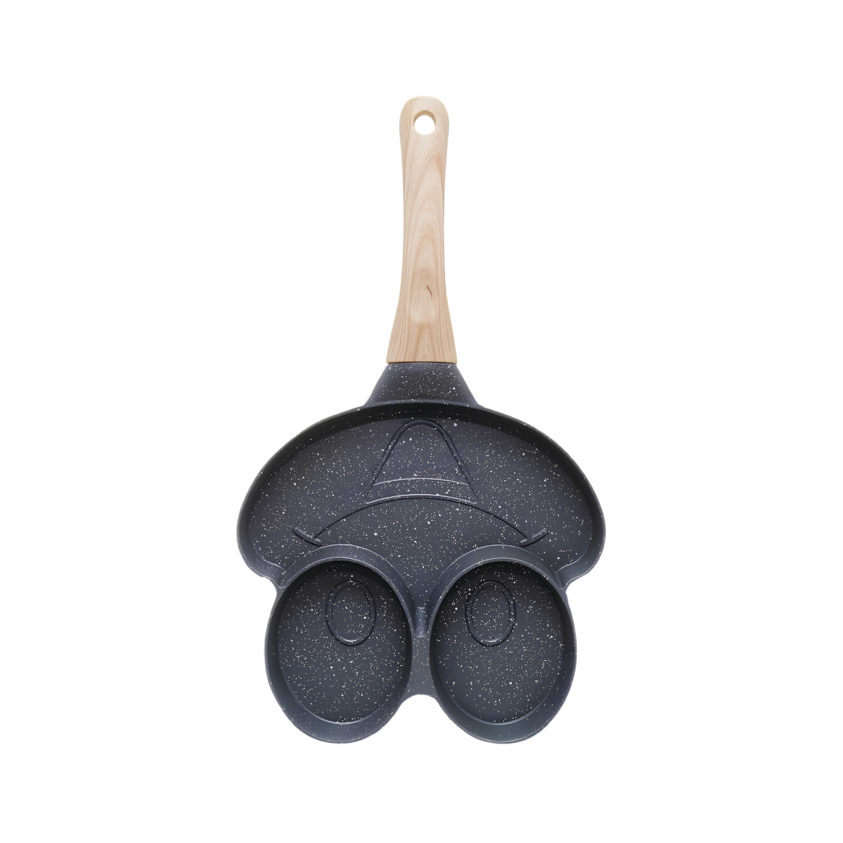 3-Section Smiley Face Pan