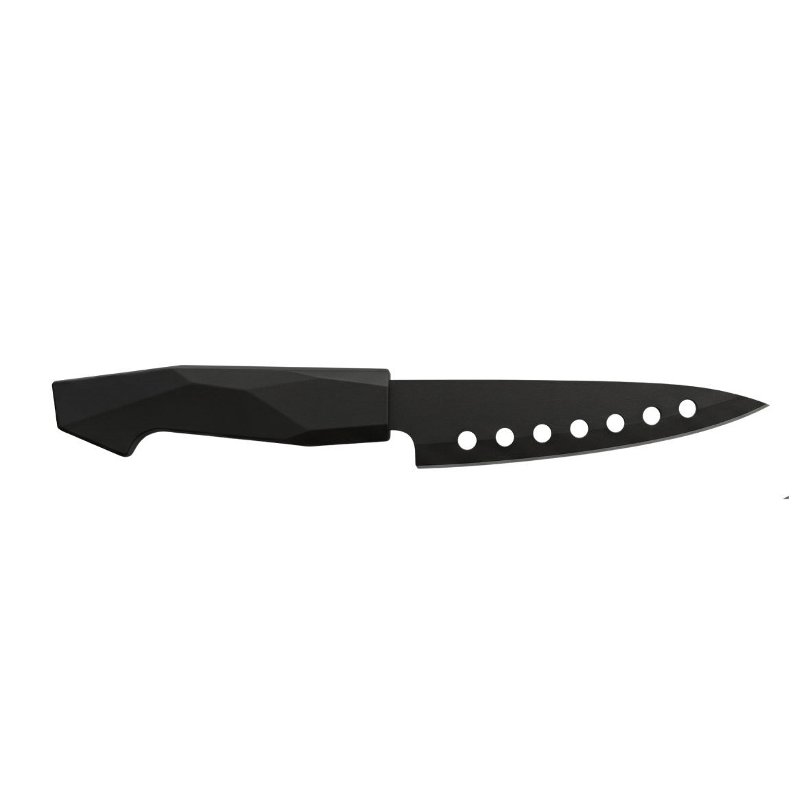 Black stainless cheese knife with black bakelite handle