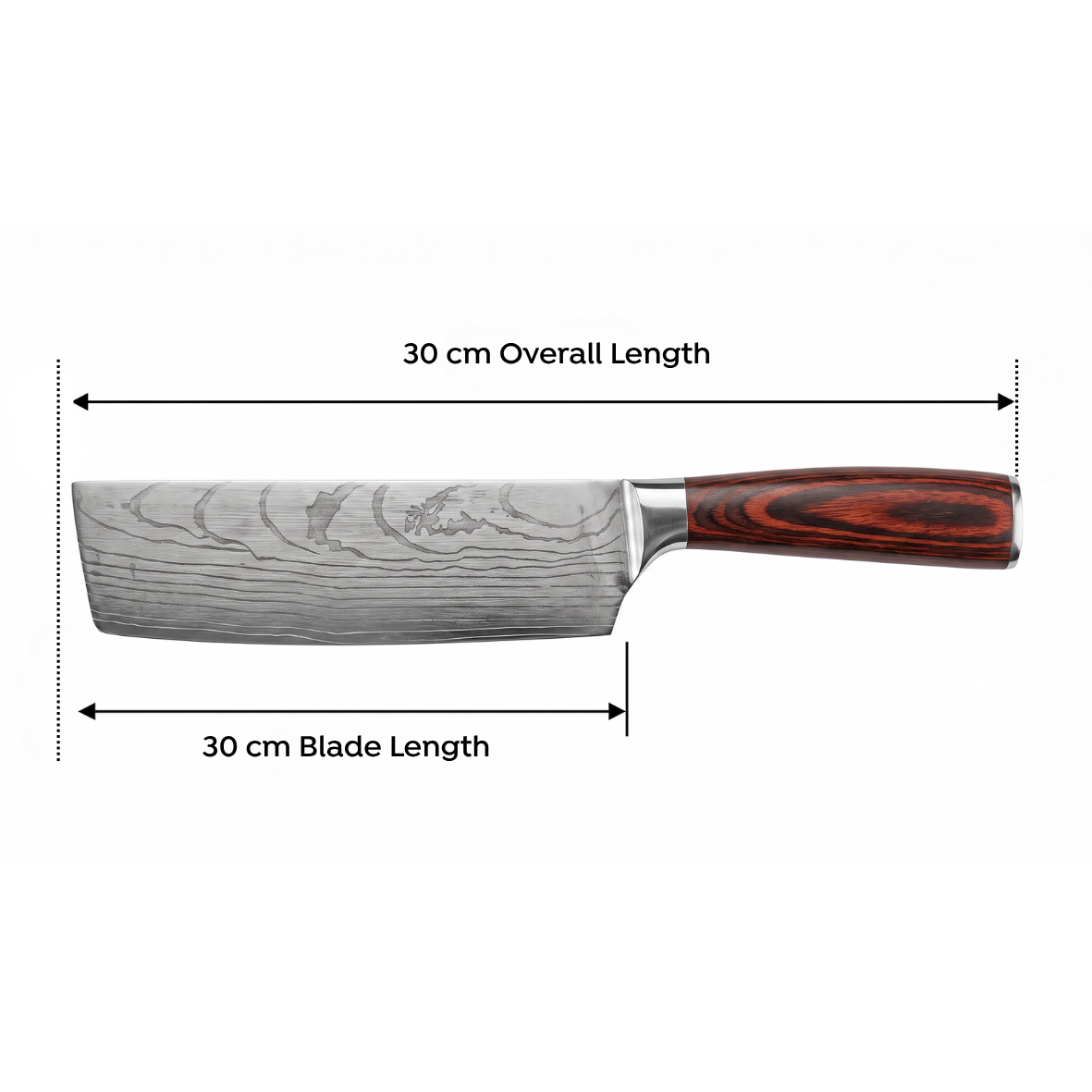 Nakiri Cleaver Knife