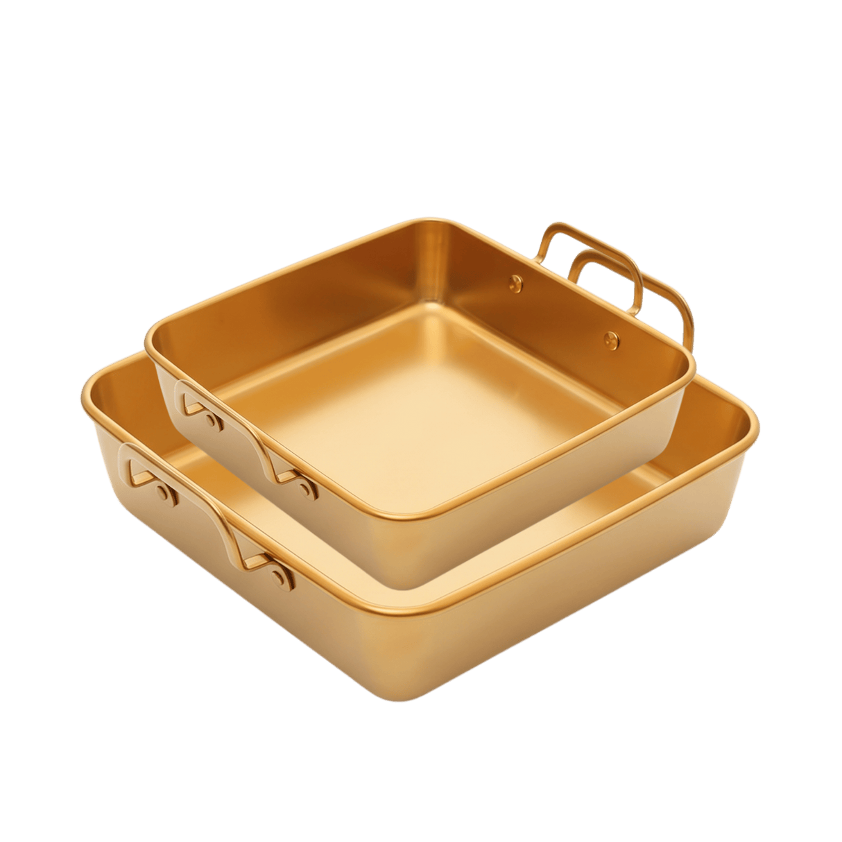 Golden Serving Tray