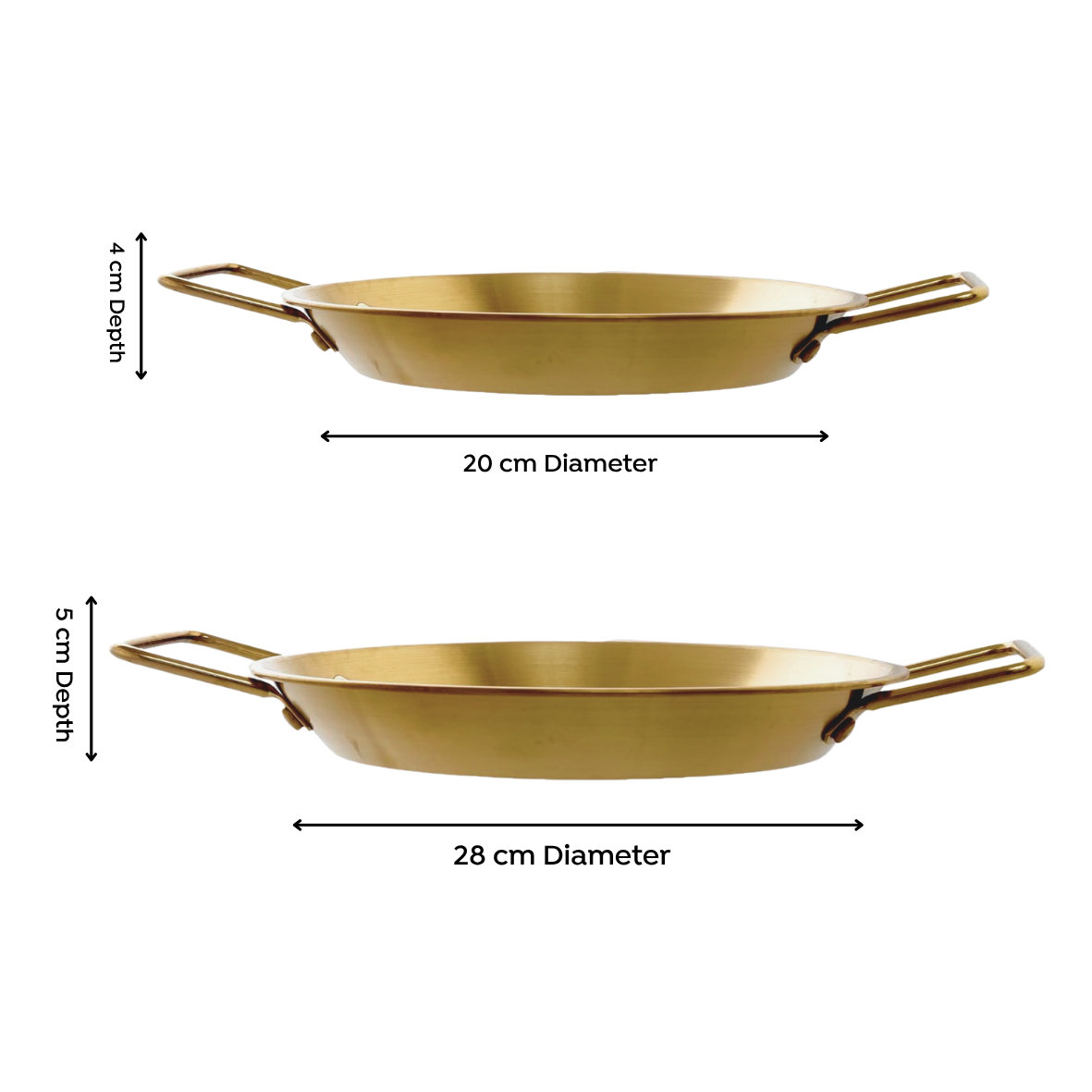Gold Serving Bowl