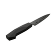Black stainless cheese knife with black bakelite handle
