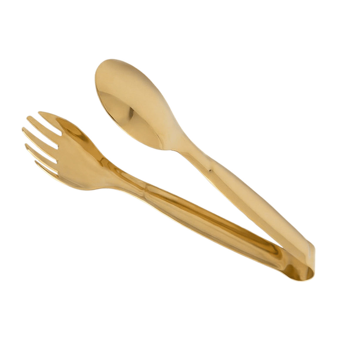 Golden Salad Tongs