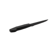 black stainless steel utility knife with black bakelite handle 