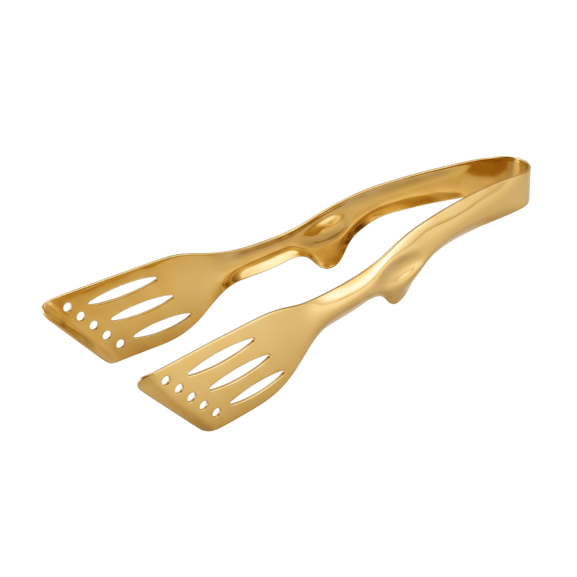 Golden Serving Tongs