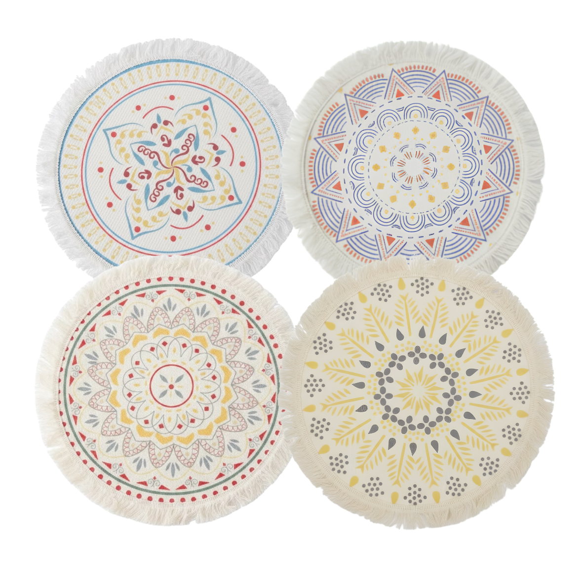 Round Fabric Placemat