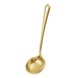 Stainless steel golden serving ladle