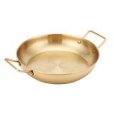Golden Deep Serving Bowl