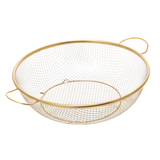 Golden Stainless Round Strainer
