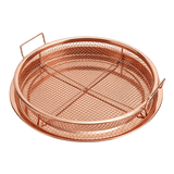 Round Tray with Strainer