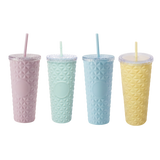 Ribbed Plastic Cup