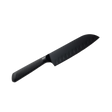 Black stainless steel knife with bakelite black handle 