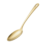 Stainless steel gold serving spoon