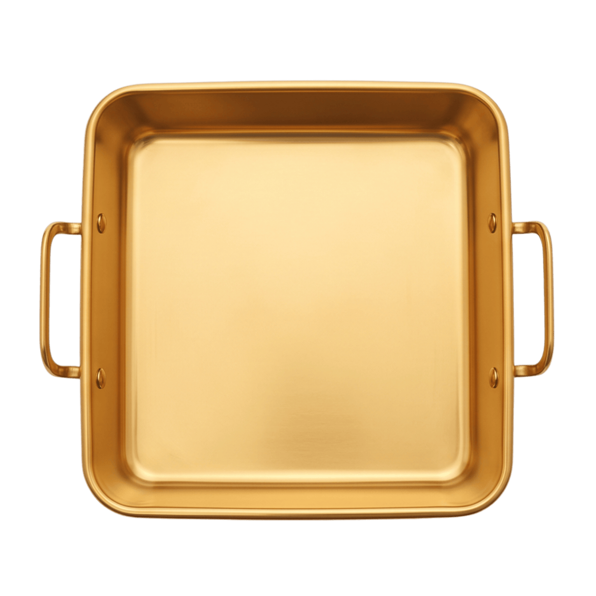 Golden Serving Tray