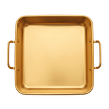 Golden Serving Tray