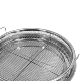 Round Tray with Strainer