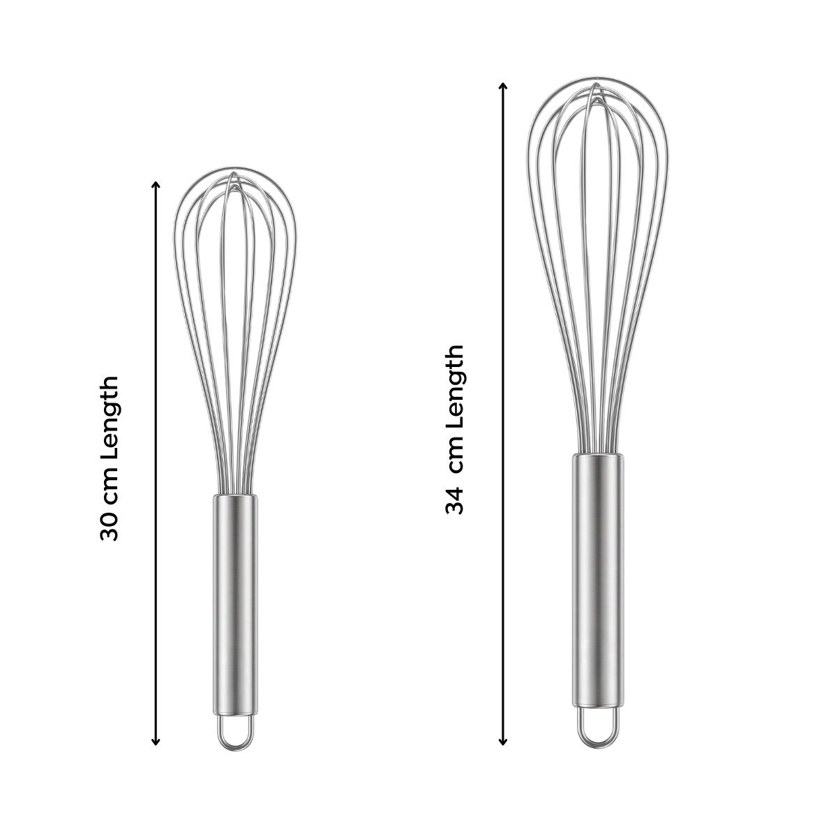 Rocky Stainless Steel Whisk