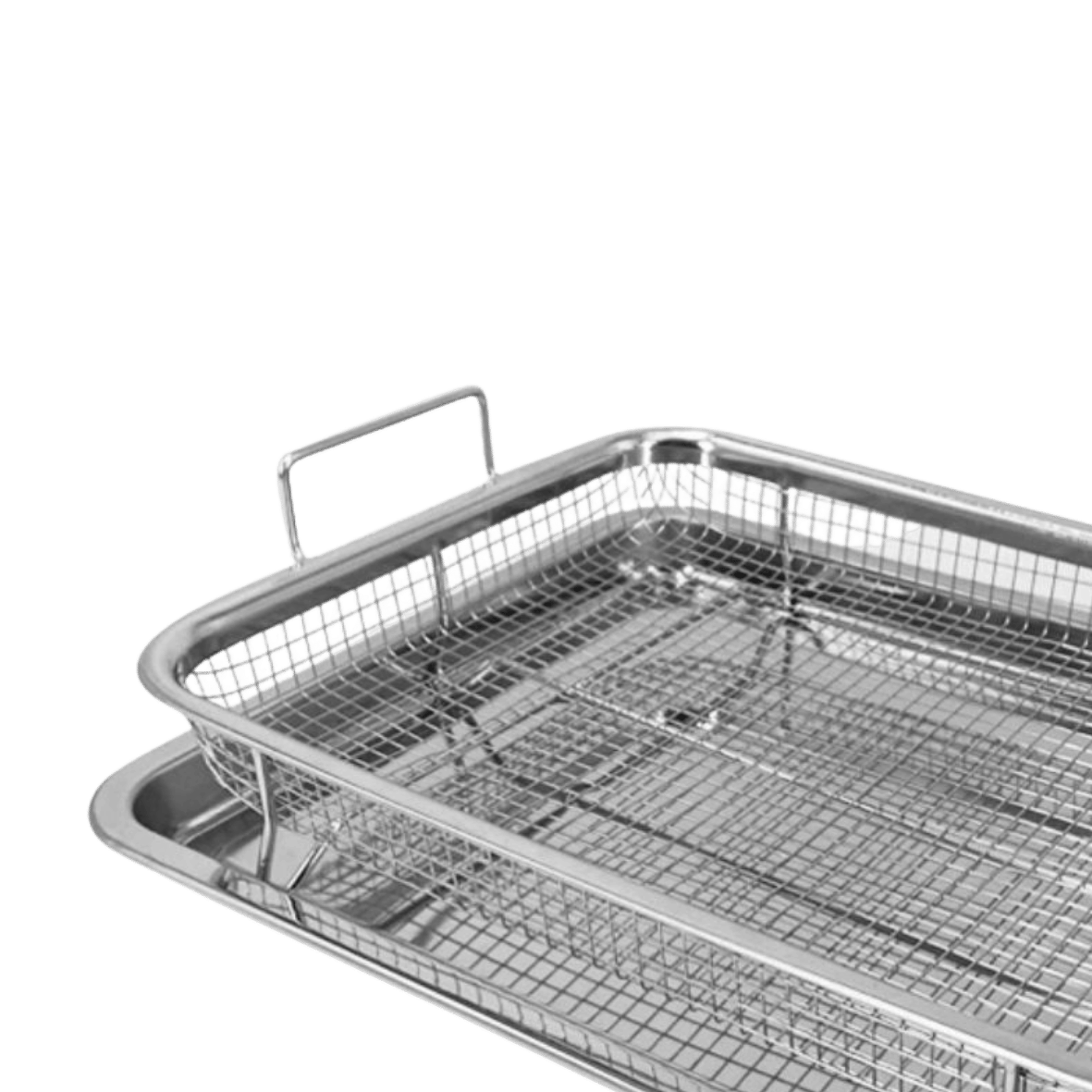 Rectangular Tray with Strainer