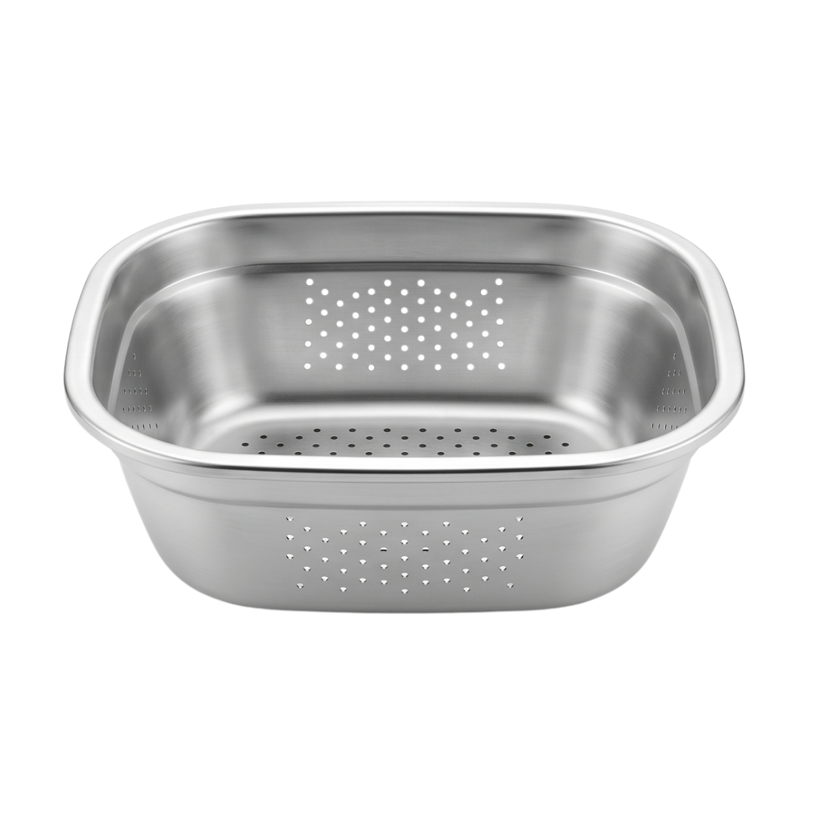 Stainless Steel silver square strainer 