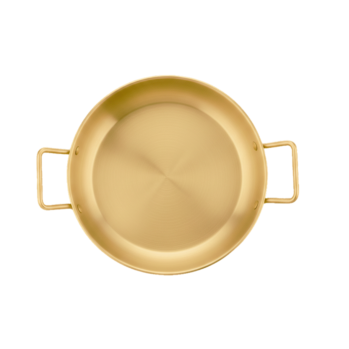 Golden Deep Serving Bowl