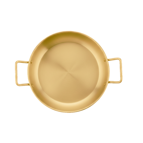 Golden Deep Serving Bowl