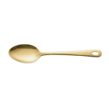 Stainless steel gold serving spoon