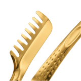Golden Pasta Tongs