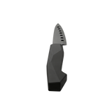 Black stainless cheese knife with black bakelite handle