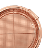 Round Tray with Strainer