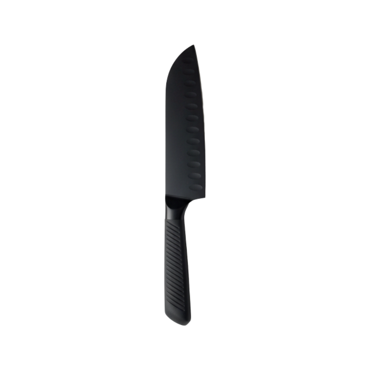 Black stainless steel knife with bakelite black handle 