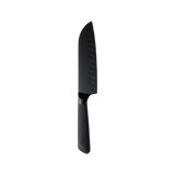 Black stainless steel knife with bakelite black handle 
