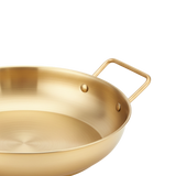 Golden Deep Serving Bowl