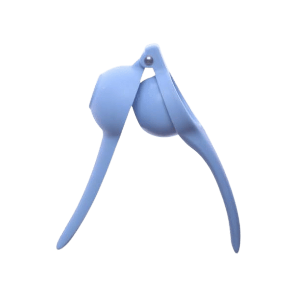 Blue manual lemon squeezer