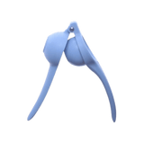 Blue manual lemon squeezer
