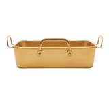 Golden Serving Tray