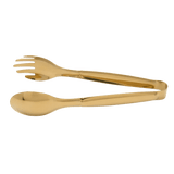 Golden Salad Tongs