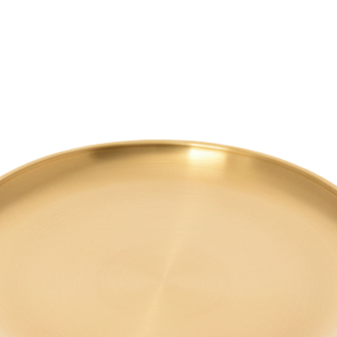Gold Serving Plate