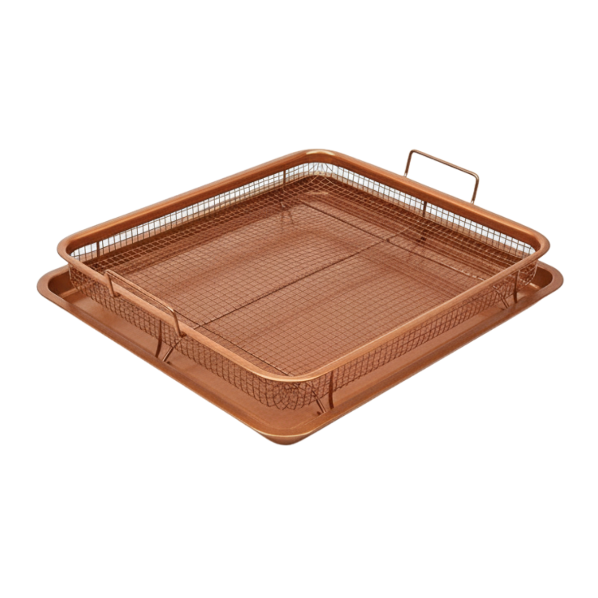 Bronze Stainless Steel baking tray, strainer with tray 