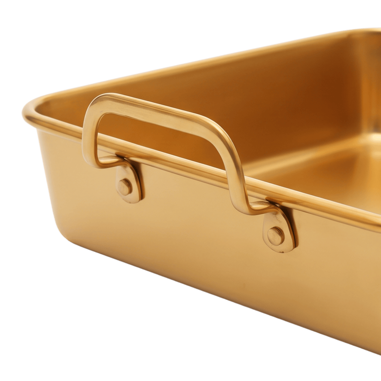Golden Serving Tray