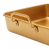 Golden Serving Tray