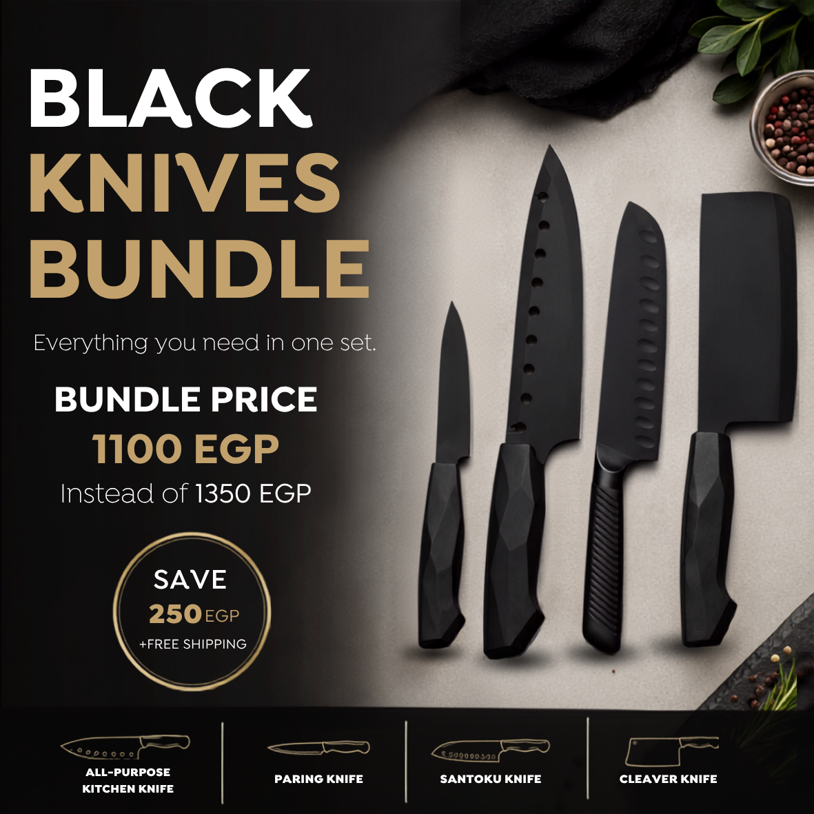 Black Knives Bundle