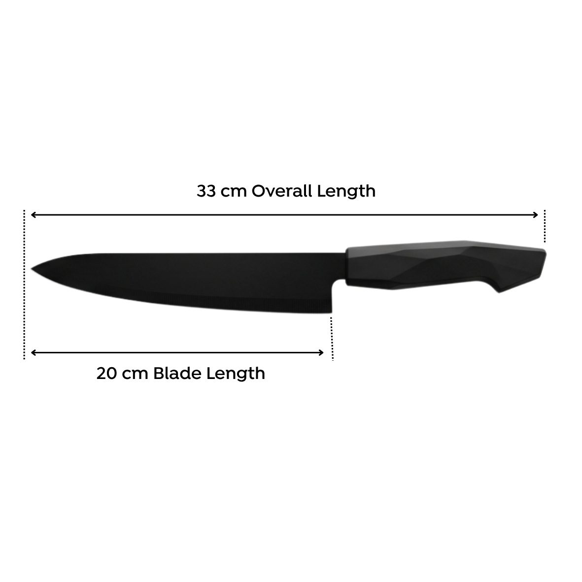 Black Stainless Knife