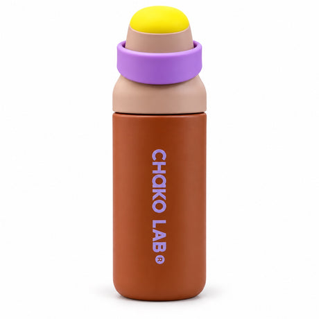 Brown and purple CHAKO LAB 750 ml bottle