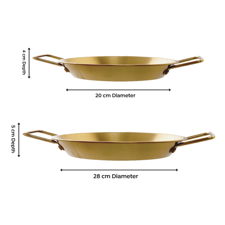 Gold Serving Bowl